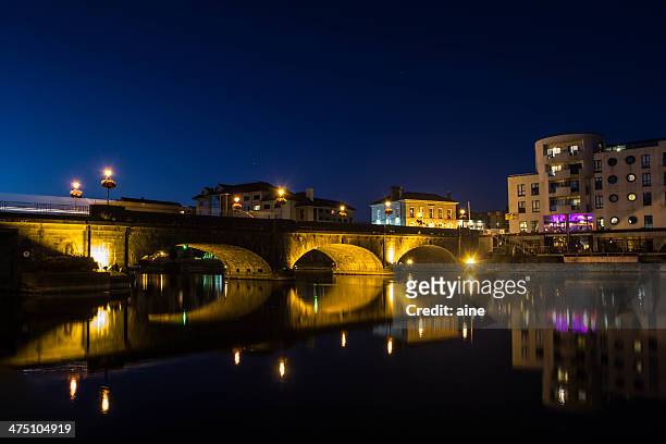 athlone brigde - shannon river stock pictures, royalty-free photos & images