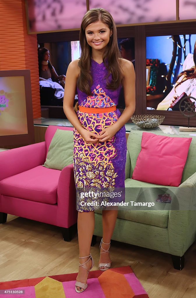 Celebrities On The Set Of Despierta America - May 29, 2015