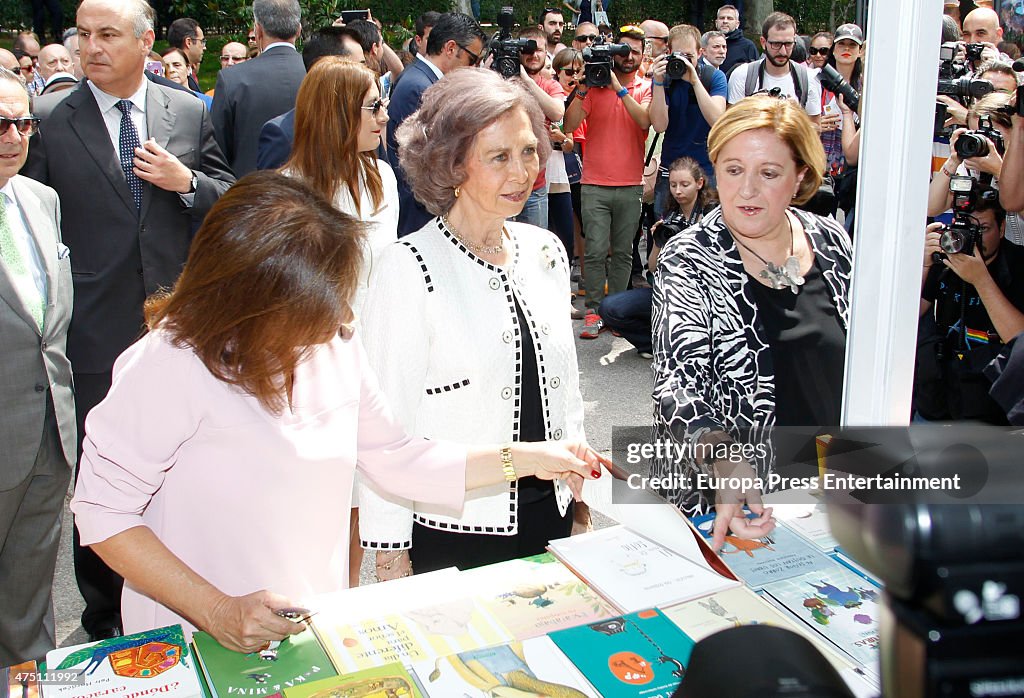 Queen Sofia of Spain Attends The Opening of Madrid Book Fair