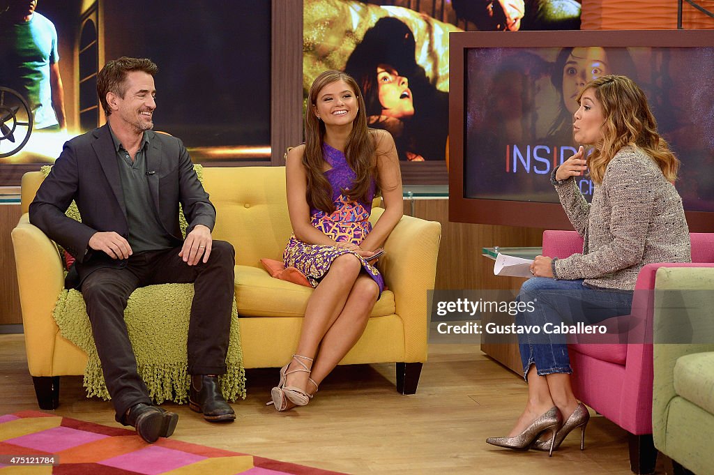 Celebrities On The Set Of Despierta America - May 29, 2015