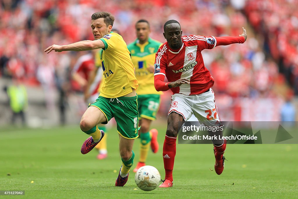 Middlesbrough v Norwich City - Sky Bet Championship Playoff Final