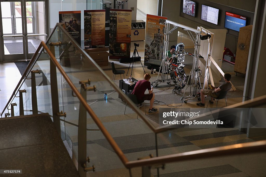 Researchers And Virginia Tech Students Prepare For DARPA Robotics Challenge