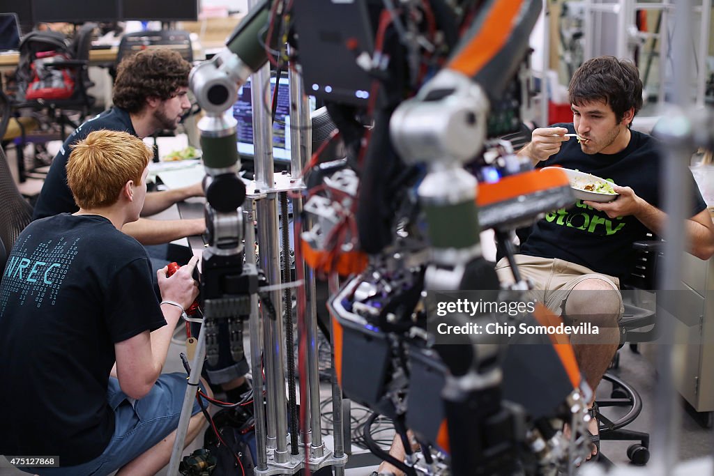 Researchers And Virginia Tech Students Prepare For DARPA Robotics Challenge