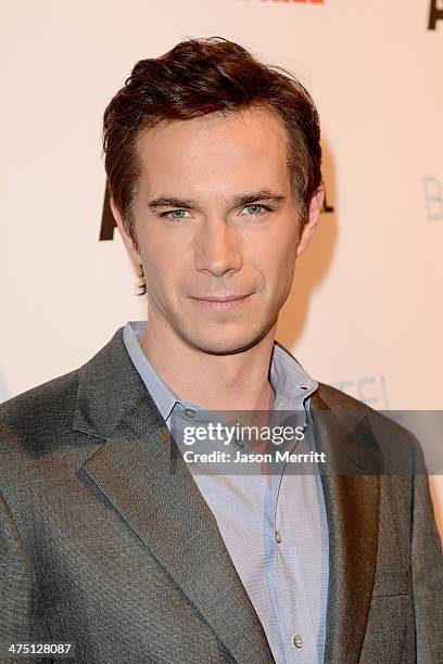 Actor James D'Arcy attends A&E's "Bates Motel" and "Those Who Kill" Premiere Party at Warwick on February 26, 2014 in Hollywood, California.