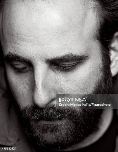 Actor/screenwriter Vincent Macaigne is photographed for Madame Figaro on January 17, 2015 in Paris, France. Make-up by Givenchy Le Make Up. CREDIT...