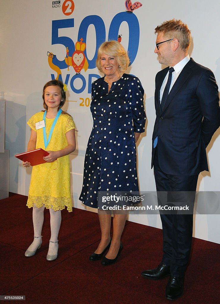 The Duchess Of Cornwall Attends The Final Of BBC2's 500 Words Competition