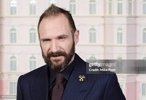 Actor Ralph Fiennes attends "The Grand Budapest Hotel" premiere at Alice Tully Hall on February 26, 2014 in New York City.