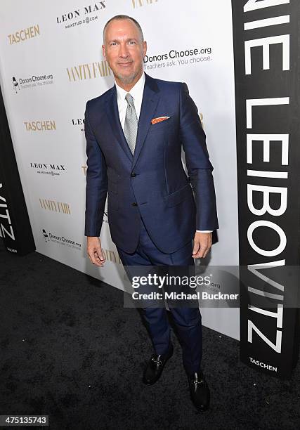 And Publisher of Vanity Fair Edward Menicheschi attends The Annie Leibovitz SUMO-Size Book Launch presented by Vanity Fair, Leon Max and Benedikt...