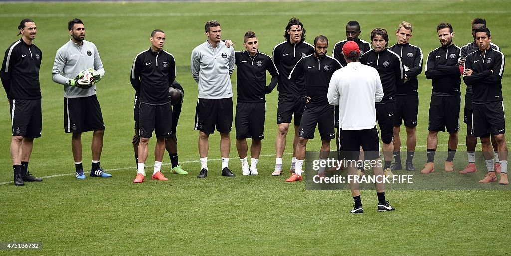 FBL-FRA-CUP-PSG-TRAINING