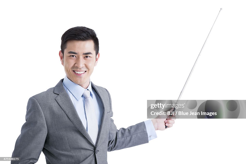 Male training specialist giving a lesson