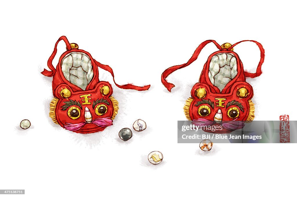 Chinese traditional cotton shoes