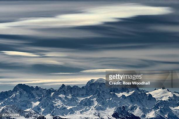 mountain scene, crans montana, switzerland - crans montana stock-fotos und bilder