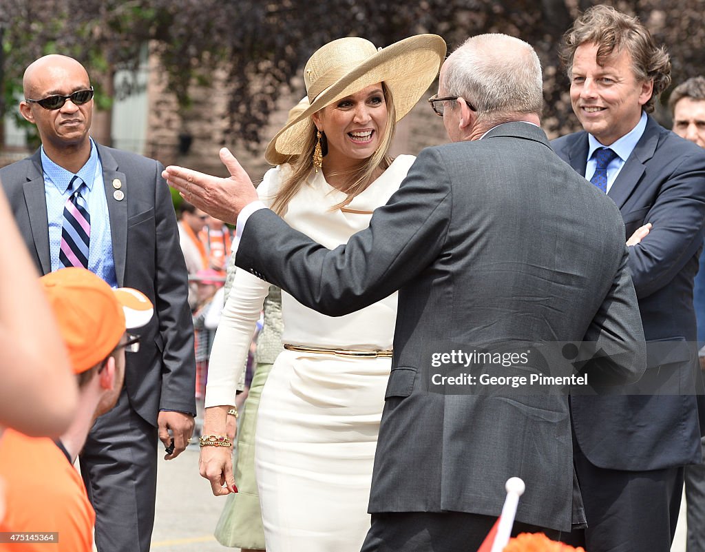 King Willem-Alexander And Queen Maxima Of The Netherlands State Visit To Canada