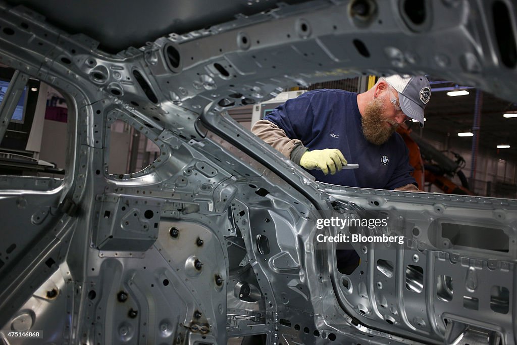 Inside BMW AG's Plant Ahead Of ISM Manufacturing Figures