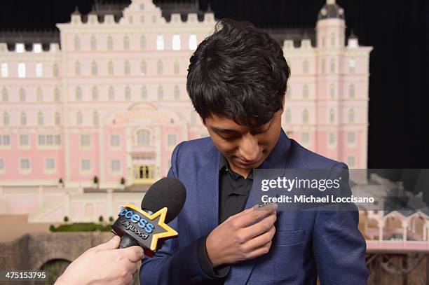 Actor Tony Revolori attends the "The Grand Budapest Hotel" New York Premiere at Alice Tully Hall on February 26, 2014 in New York City.
