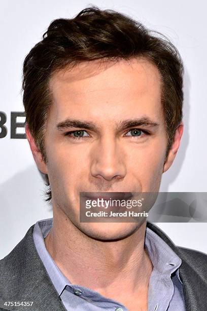 Actor James D'Arcy attends the premiere party for A&E's Season 2 Of 'Bates Motel' & series premiere of 'Those Who Kill' at Warwick on February 26,...