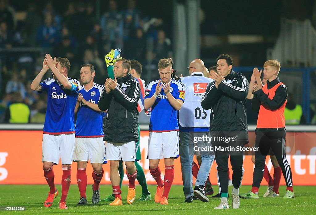 Holstein Kiel v 1860 Muenchen - 2. Bundesliga Playoff First Leg