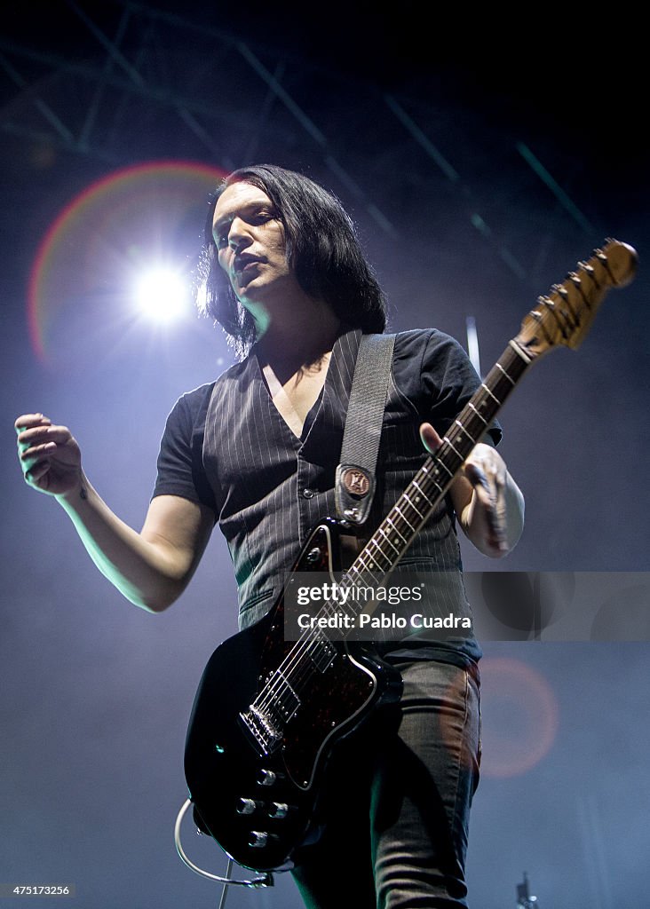 Placebo Perform in Concert in Madrid