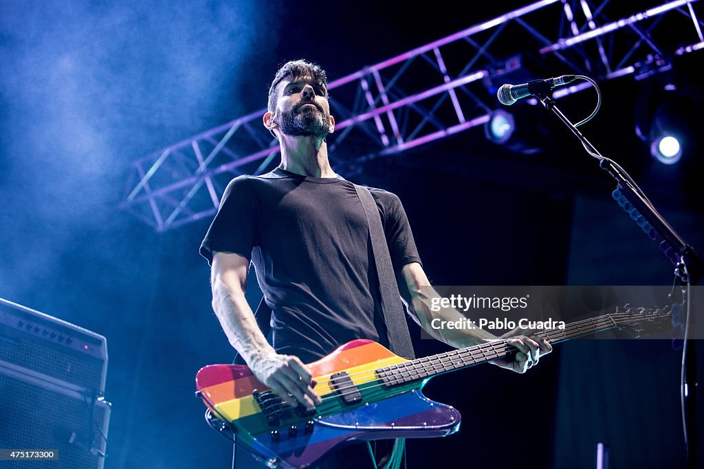 Placebo Perform in Concert in Madrid