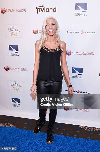 Singer Andie Case attends the TMA Manager of the Year Award at The TMA 2015 Heller Awards on May 28, 2015 in Century City, California.