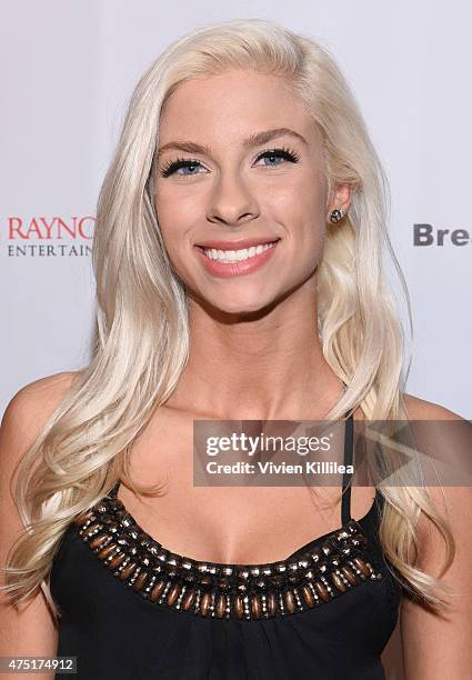 Singer Andie Case attends the TMA Manager of the Year Award at The TMA 2015 Heller Awards on May 28, 2015 in Century City, California.