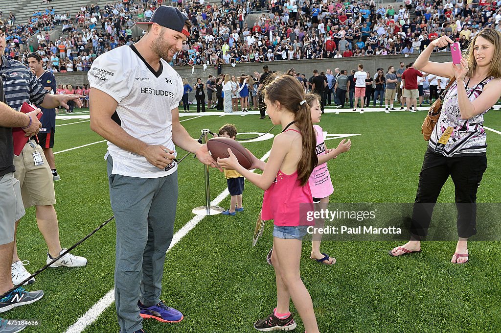 Tom Brady Football Challenge For The Best Buddies Challenge: Hyannis Port 2015