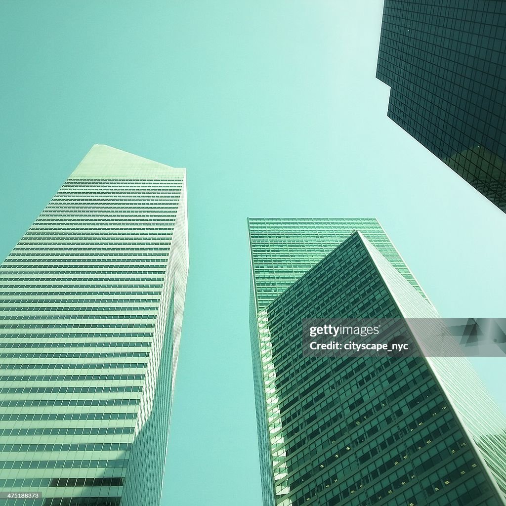 Skyscrapers on Lexington Avenue, Manhattan, New York, America, USA