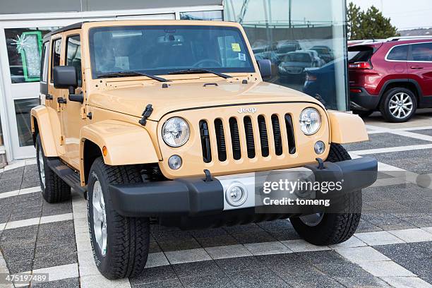 jeep wrangler unlimited sahara - jeep wrangler stock pictures, royalty-free photos & images