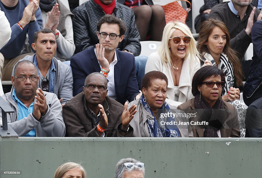 Celebrities At French Open 2015 - Day Six