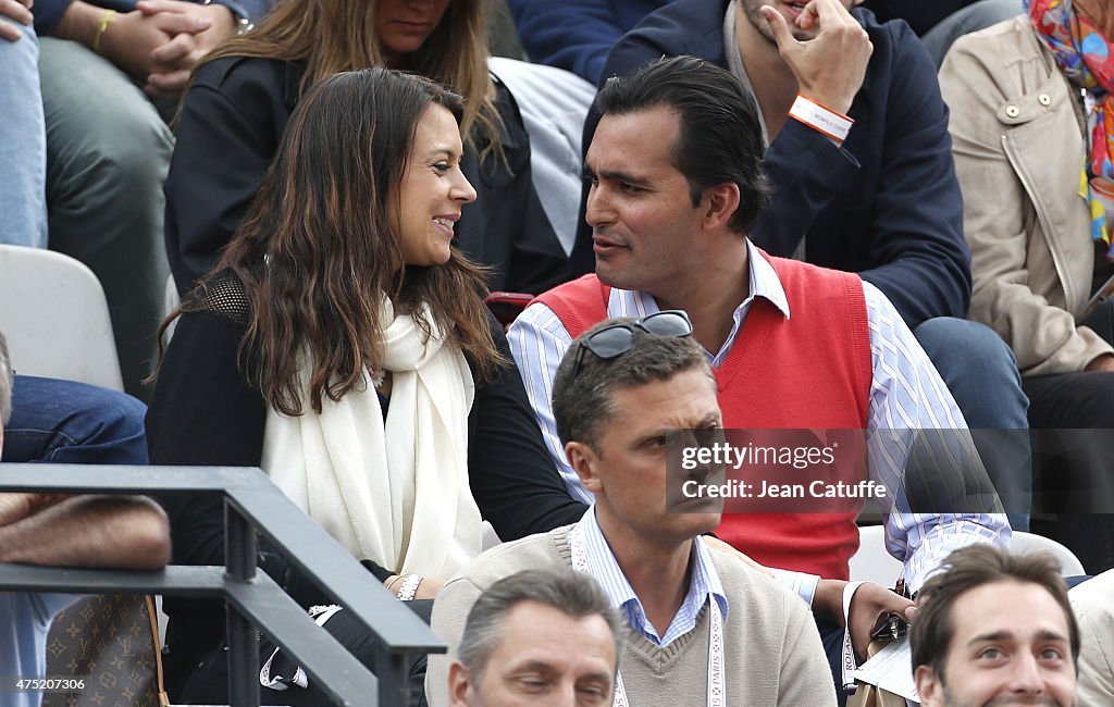 Celebrities At French Open 2015 - Day Six
