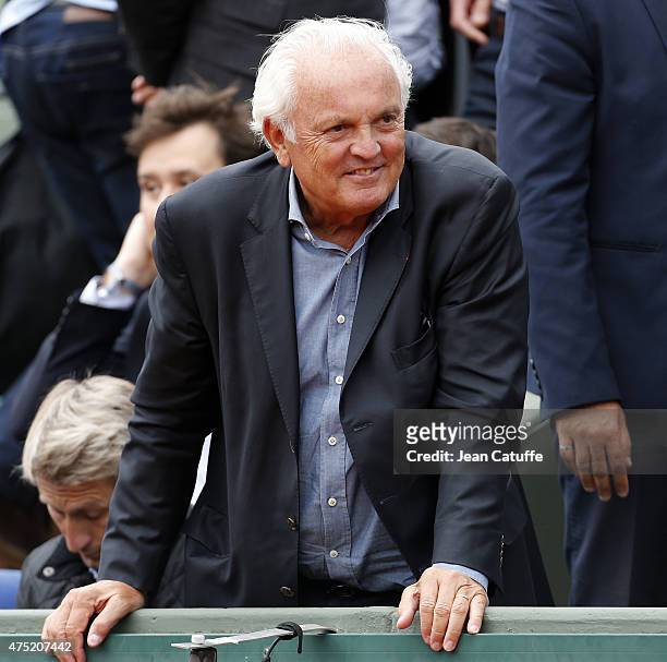 Christian Bimes attends day 6 of the French Open 2015 at Roland Garros stadium on May 29, 2015 in Paris, France.