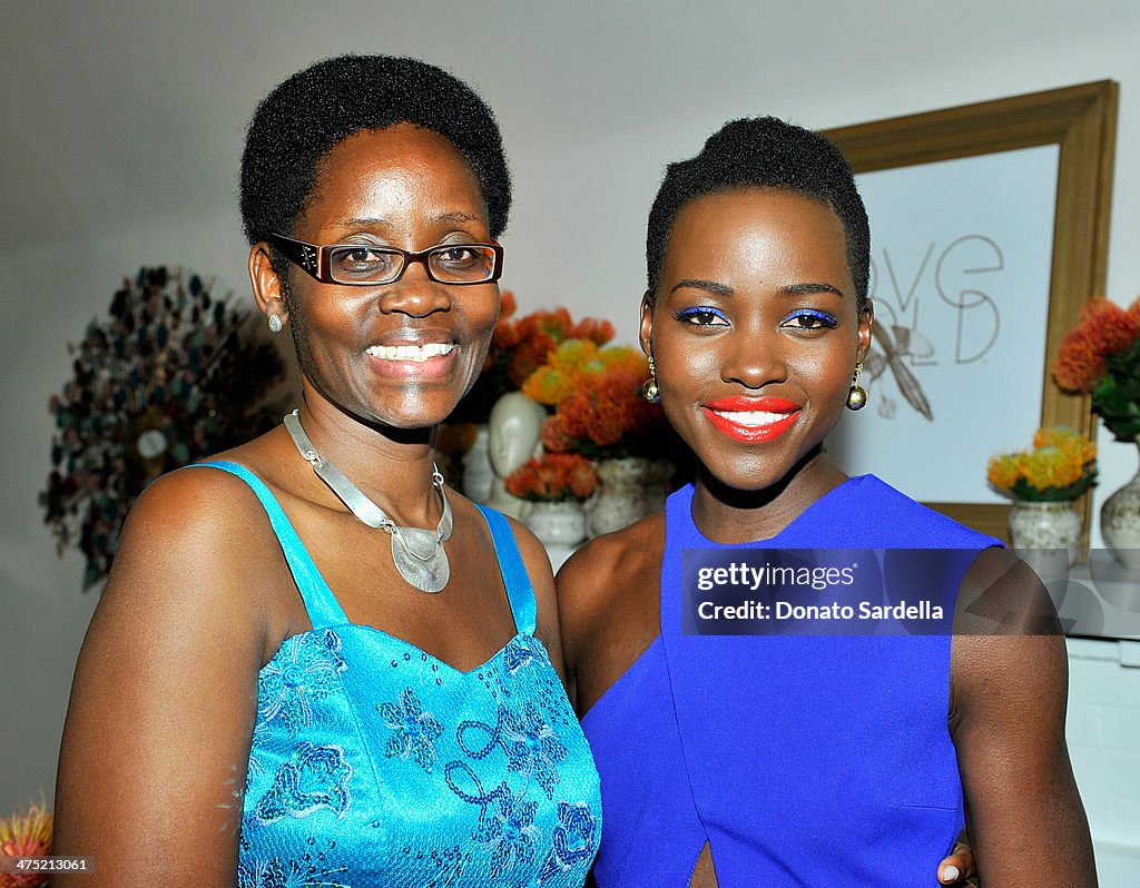 Dorothy Nyong'o and actress Lupita Nyong'o, wearing Elena Votsi... News