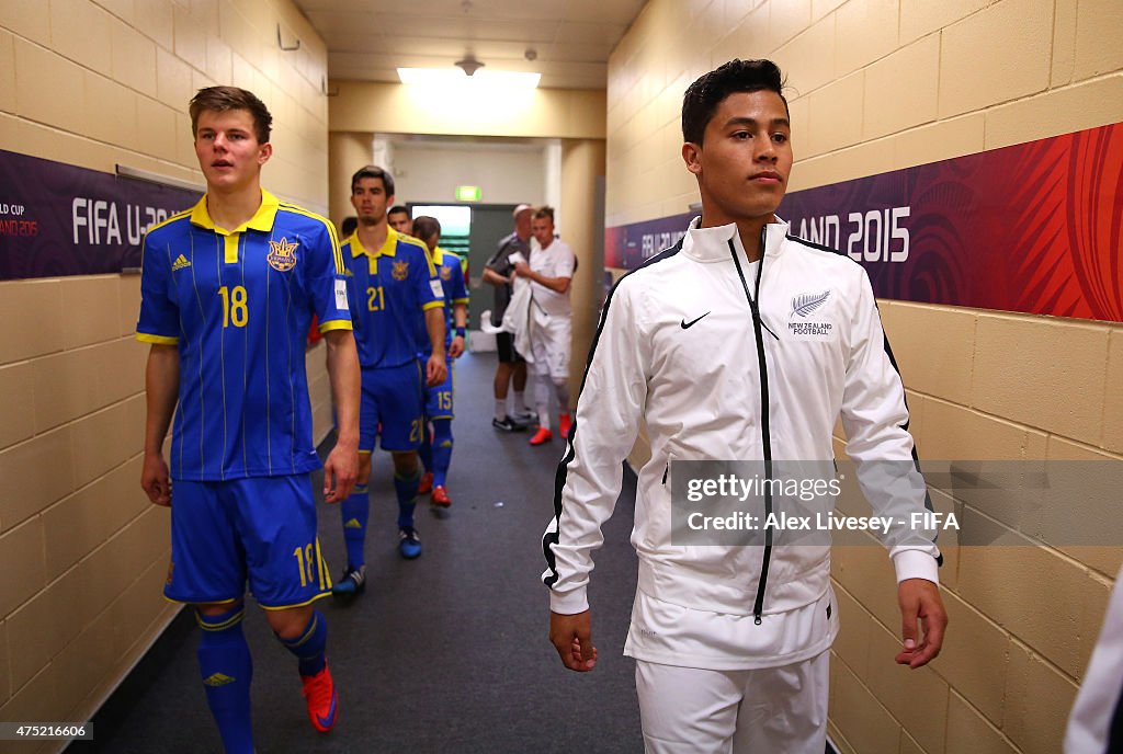 New Zealand v Ukraine: Group A - FIFA U-20 World Cup New Zealand 2015