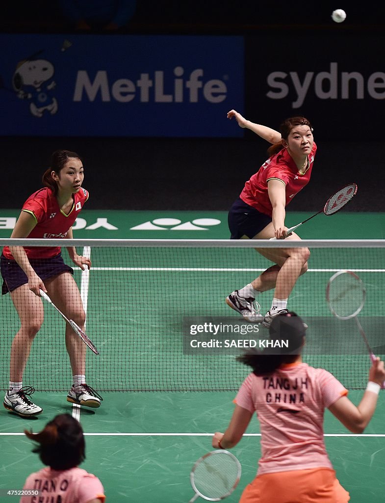 BADMINTON-AUS-OPEN