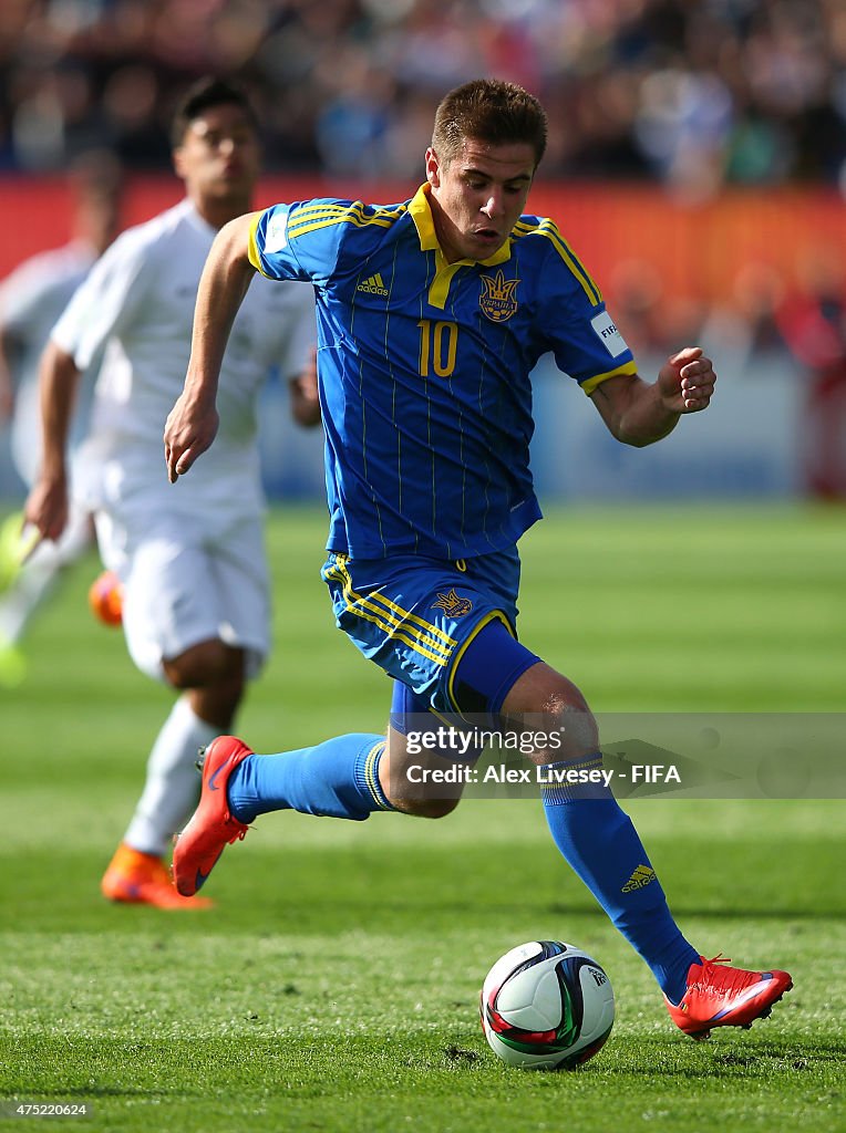 New Zealand v Ukraine: Group A - FIFA U-20 World Cup New Zealand 2015