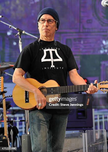 Louis Perez of Los Lobos performs at the 3rd Annual BottleRock Napa Valley Music Festival at Napa Valley Expo on May 29, 2015 in Napa, California.