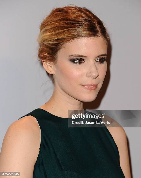 Actress Kate Mara attends the Vanity Fair Campaign Young Hollywood party at No Vacancy on February 25, 2014 in Los Angeles, California.