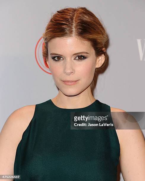 Actress Kate Mara attends the Vanity Fair Campaign Young Hollywood party at No Vacancy on February 25, 2014 in Los Angeles, California.