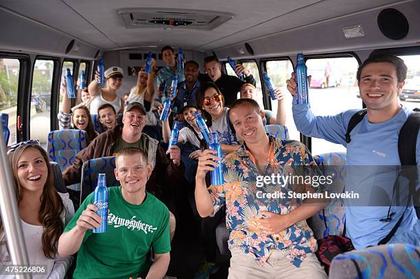 More than 1,000 consumers arrive on Catalina Island for Bud Light's Whatever, USA on May 29, 2015 in Catalina Island, California. Bud Light's...