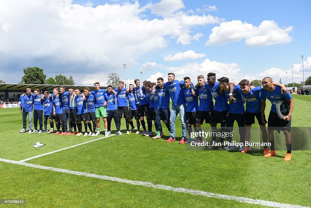 Hertha BSC v SV Energie Cottbus - Junioren Pokalfinale