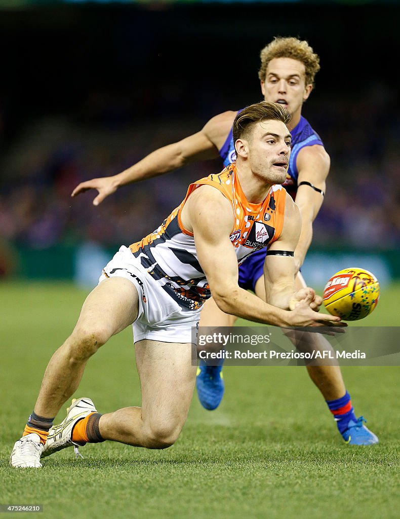 AFL Rd 9 - Western Bulldogs v GWS