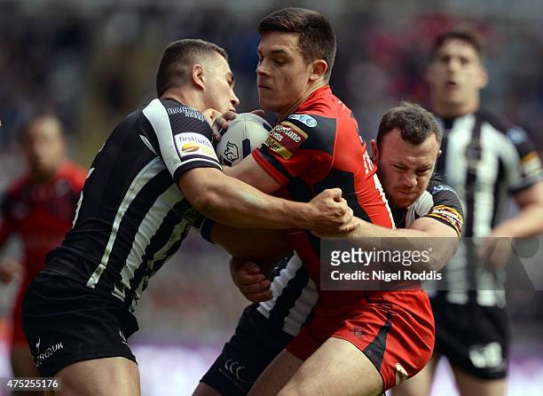 Niall Evalds Salford Red Devils Editorial Stock Photo - Stock Image