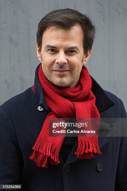 French director Francois Ozon attends the "Jeune and Joly" photocall at the Golem cinema on February 27, 2014 in Madrid, Spain.