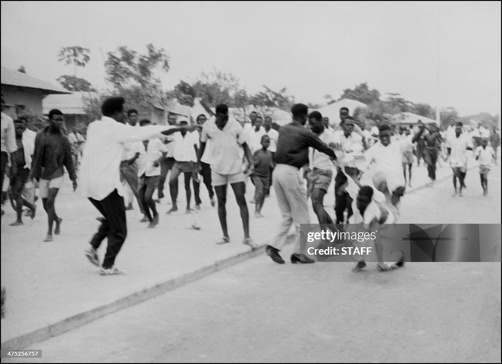Independence Riots Outbreak of violence between demonstrators 05 July 1960 at... News ...