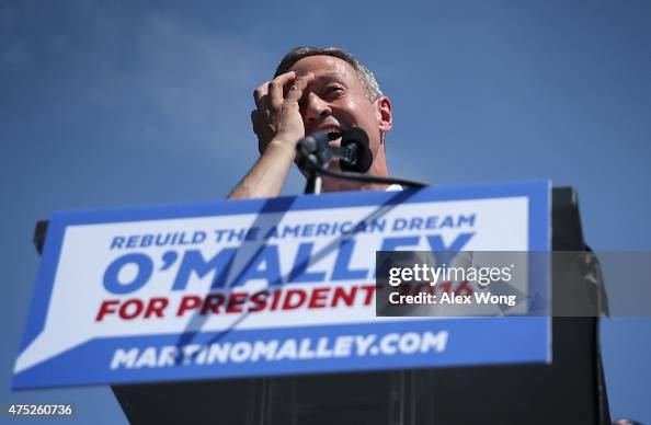 Martin O'Malley Makes Announcement On Presidential Campaign Martin O'Malley Makes Announcement On Presidential Campaign