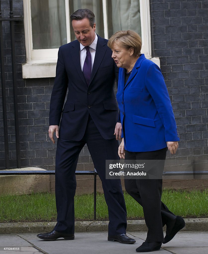 David Cameron - Angela Merkel