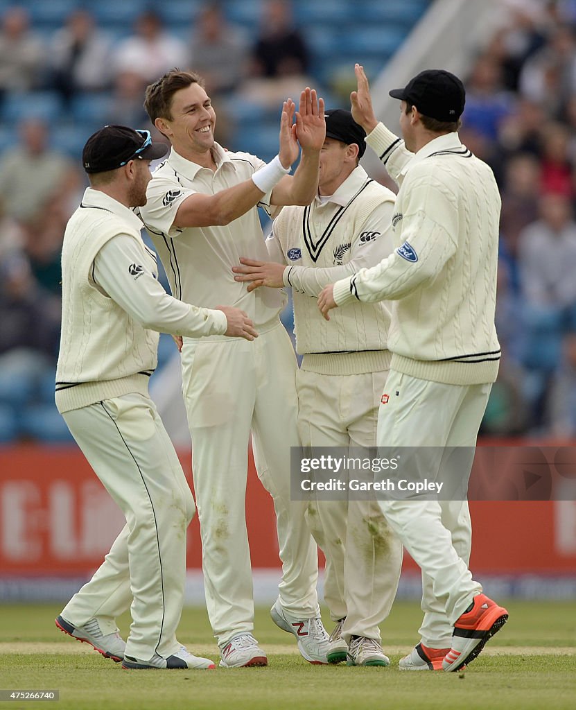 England v New Zealand: 2nd Investec Test - Day Two