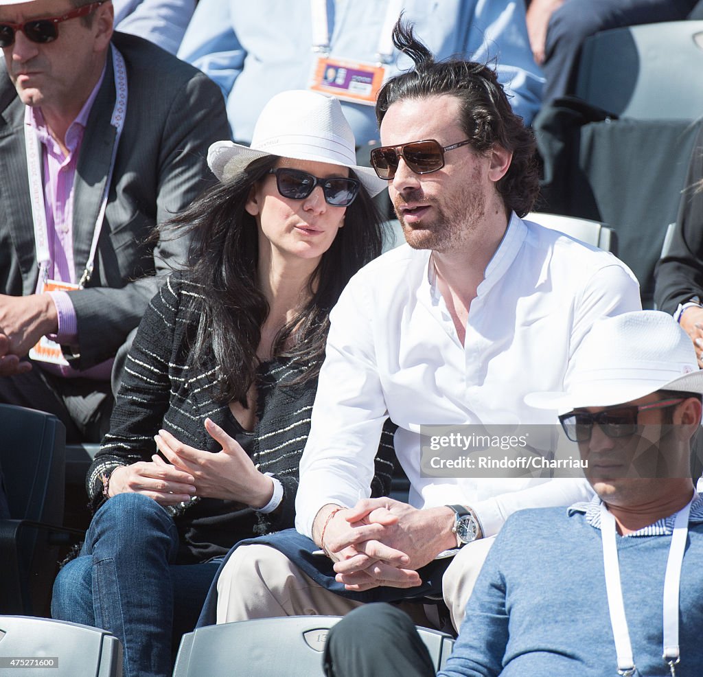 Celebrities At French Open 2015  - Day Seven