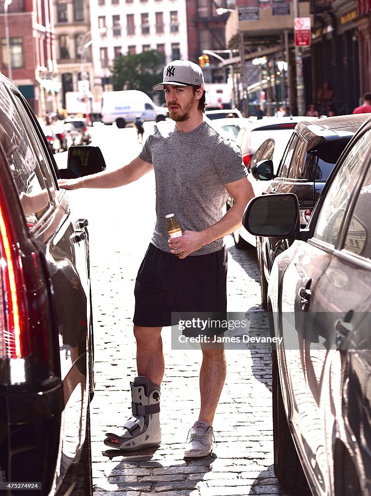 Celebrity Sightings In New York City - May 30, 2015