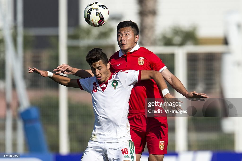 Festival International Espoirs - "China U21 v Morocco U21"